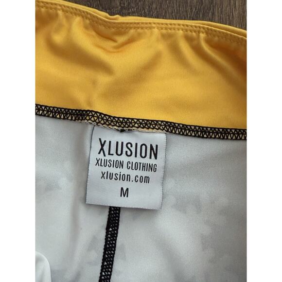 Xlusion Pittsburgh Steelers Football Holiday Christmas Pants Size M Leggings - Picture 3 of 3